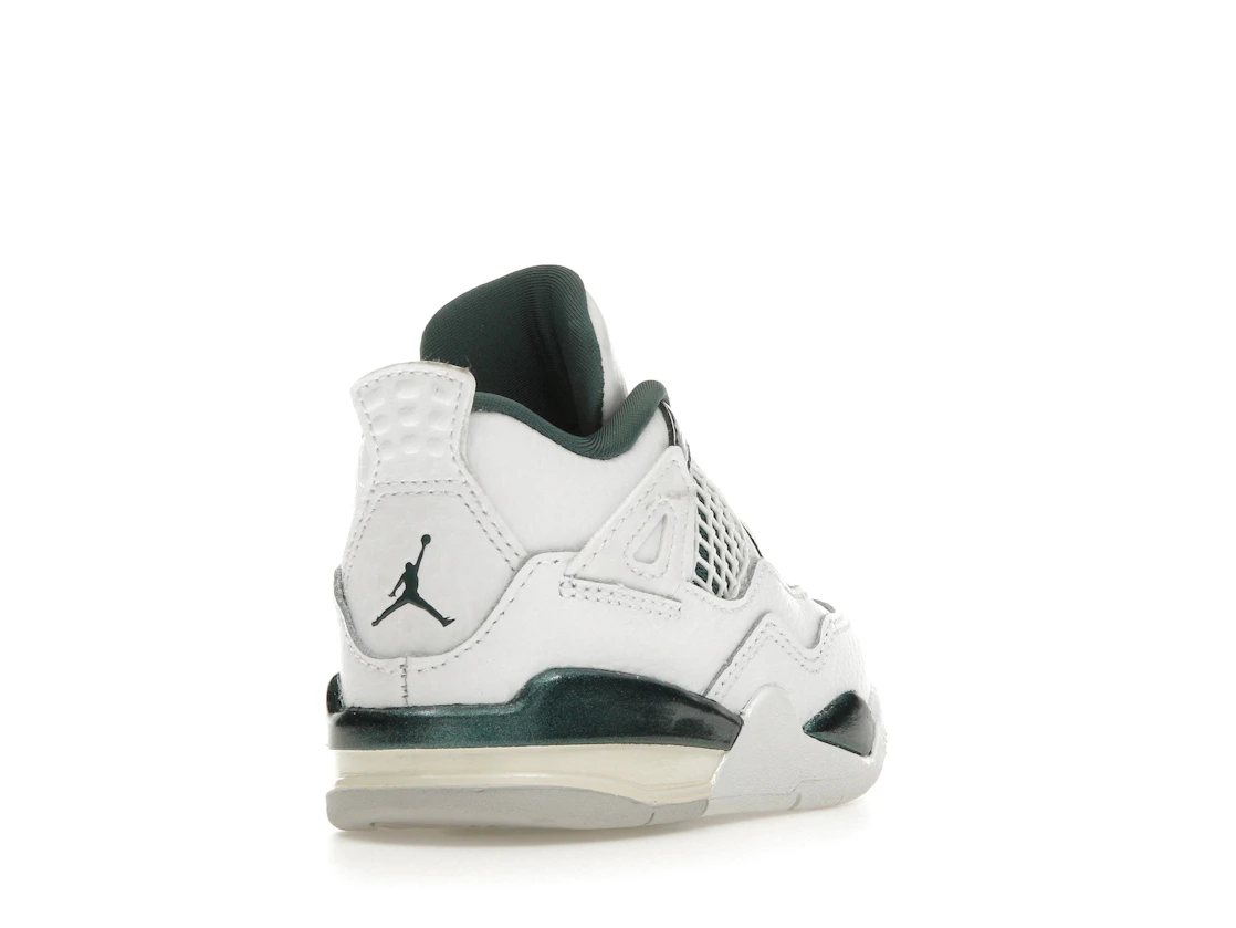 Vue 31 de Jordan 4 Retro Oxidized Green (TD)