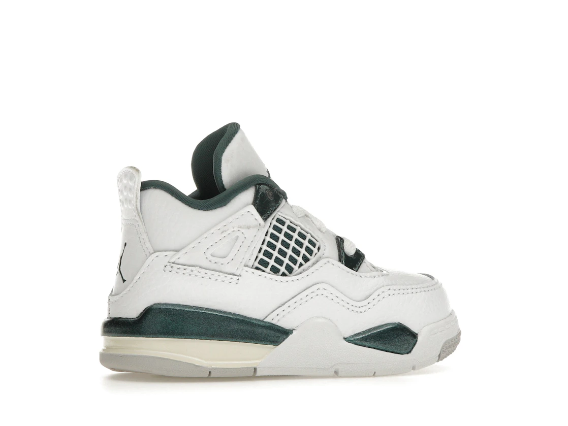 Vue 35 de Jordan 4 Retro Oxidized Green (TD)