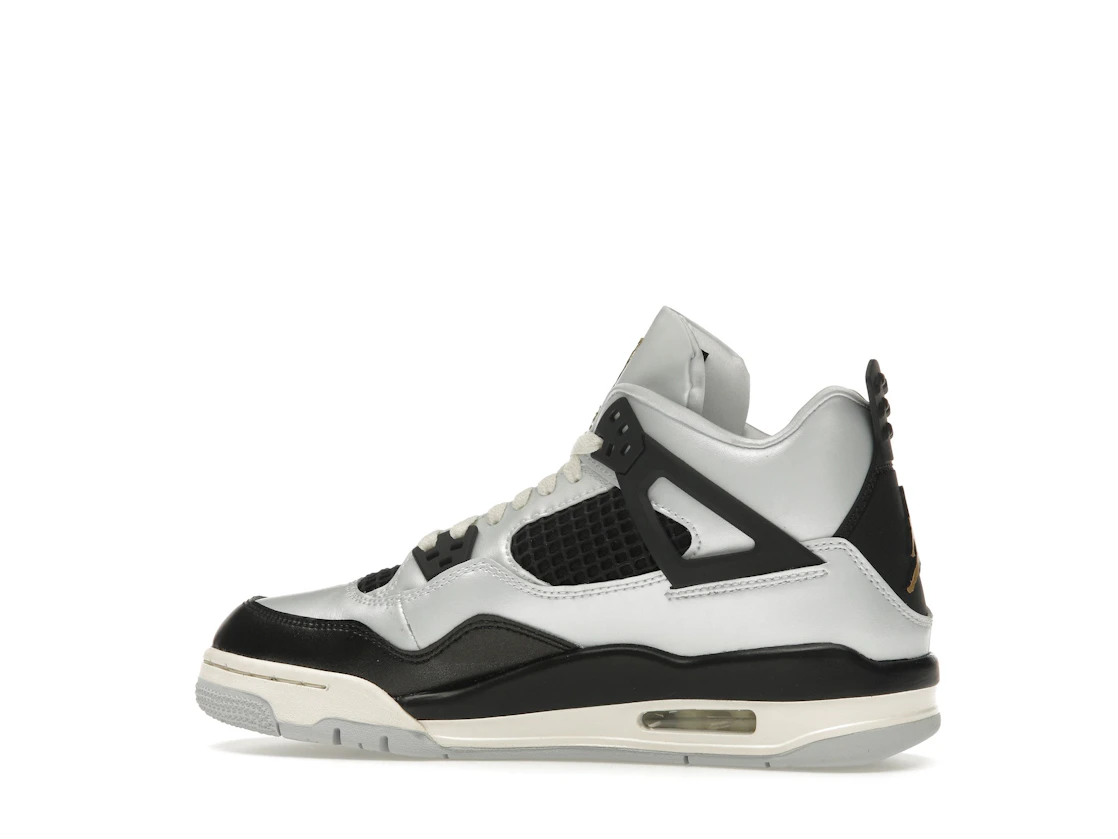 Vue 21 de Jordan 4 Retro Platinum Gold (GS)