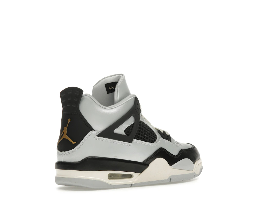 Vue 33 de Jordan 4 Retro Platinum Gold (GS)