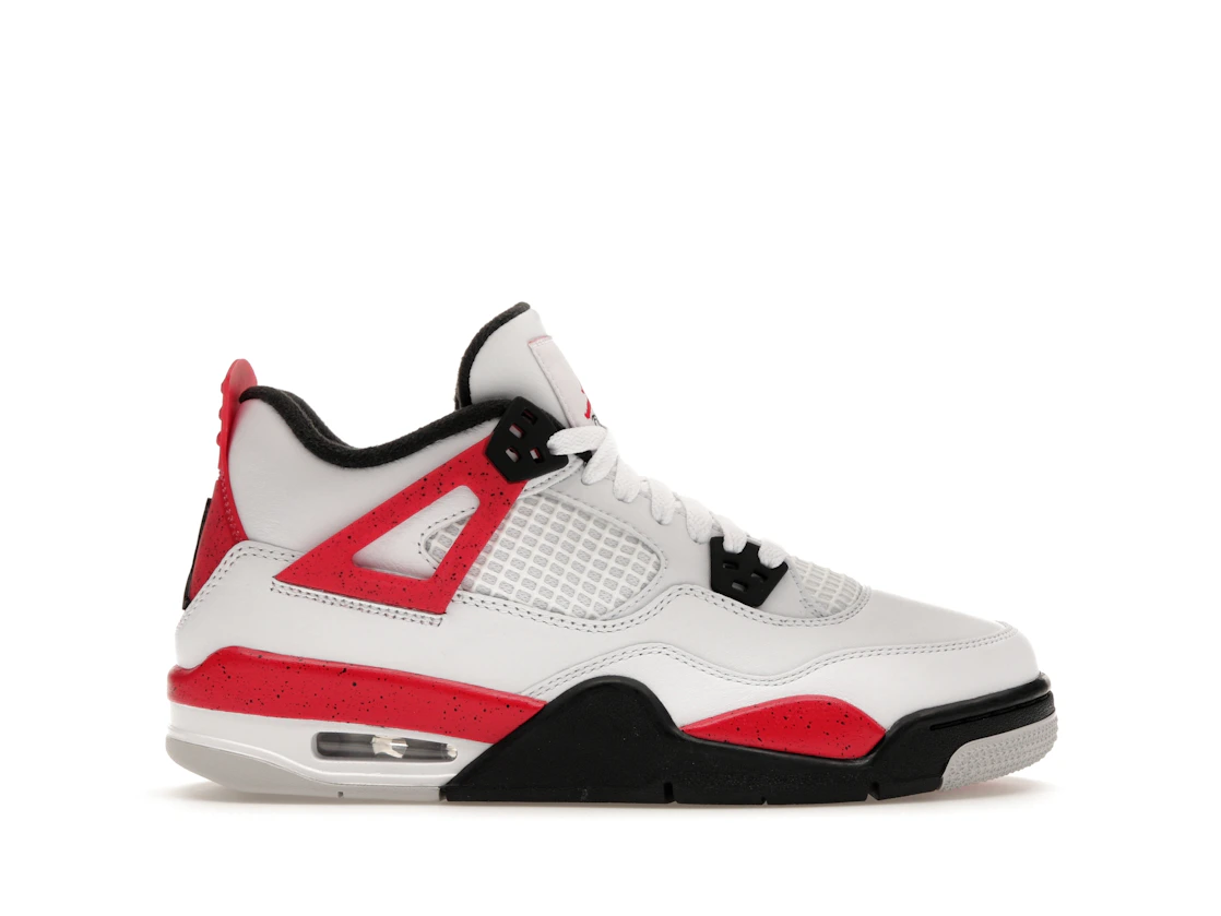 Vue 1 de Jordan 4 Retro Red Cement (GS)