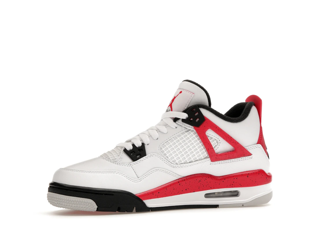 Vue 17 de Jordan 4 Retro Red Cement (GS)