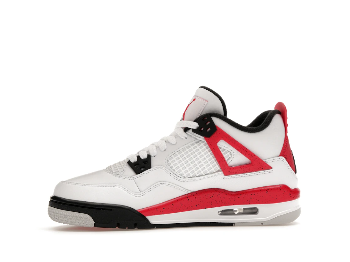 Vue 18 de Jordan 4 Retro Red Cement (GS)