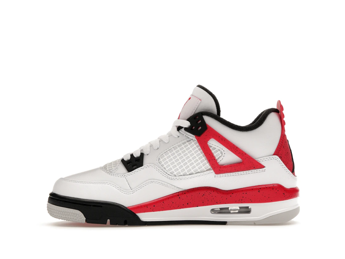 Vue 19 de Jordan 4 Retro Red Cement (GS)