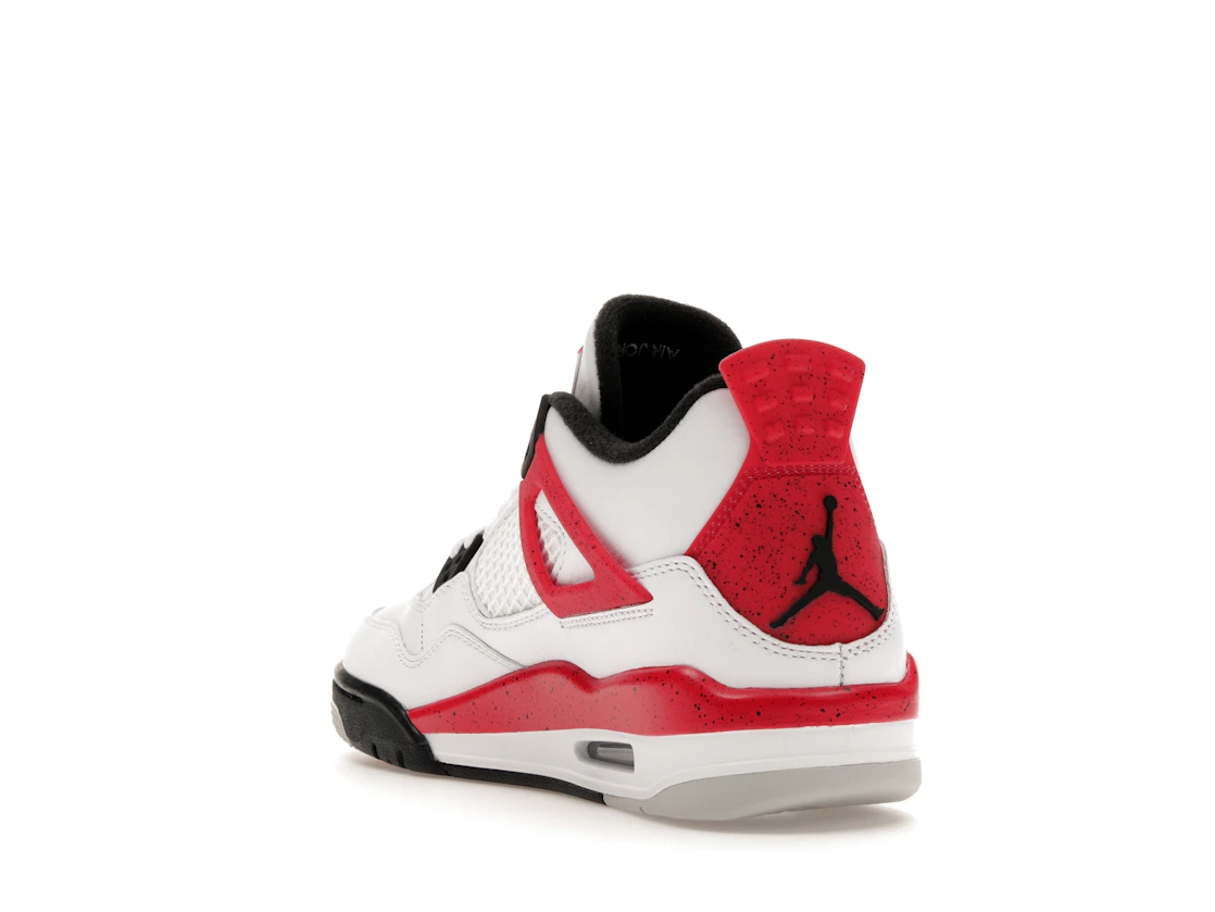 Vue 25 de Jordan 4 Retro Red Cement (GS)