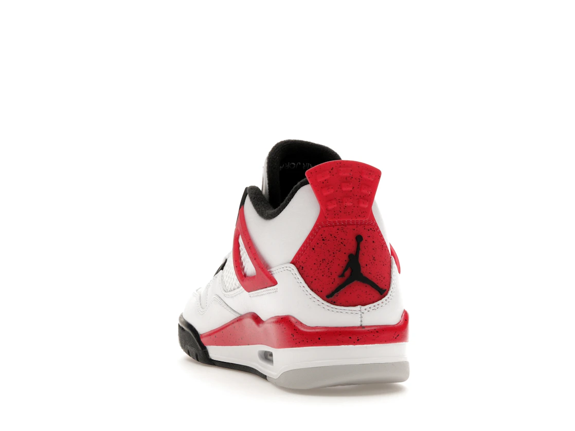 Vue 26 de Jordan 4 Retro Red Cement (GS)