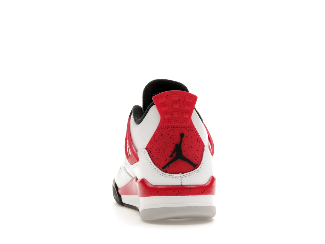 Vue 27 de Jordan 4 Retro Red Cement (GS)