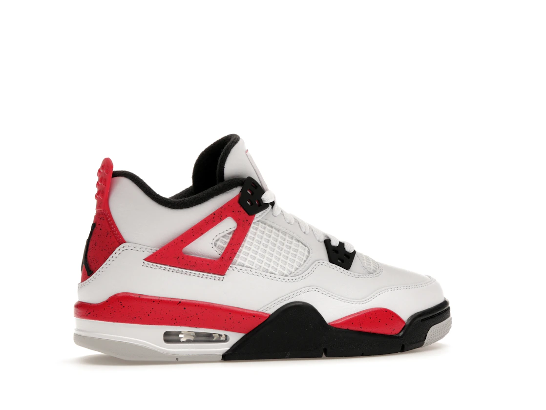 Vue 35 de Jordan 4 Retro Red Cement (GS)