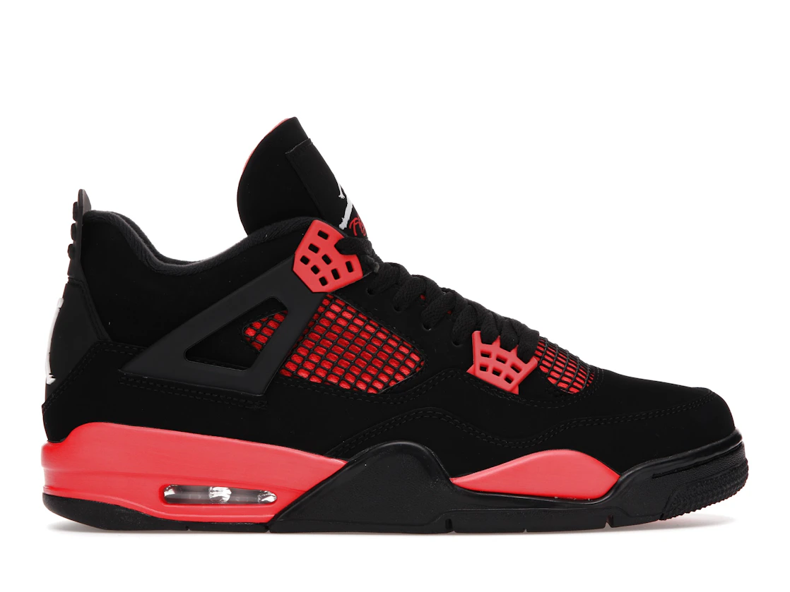Vue 1 de Jordan 4 Retro Red Thunder