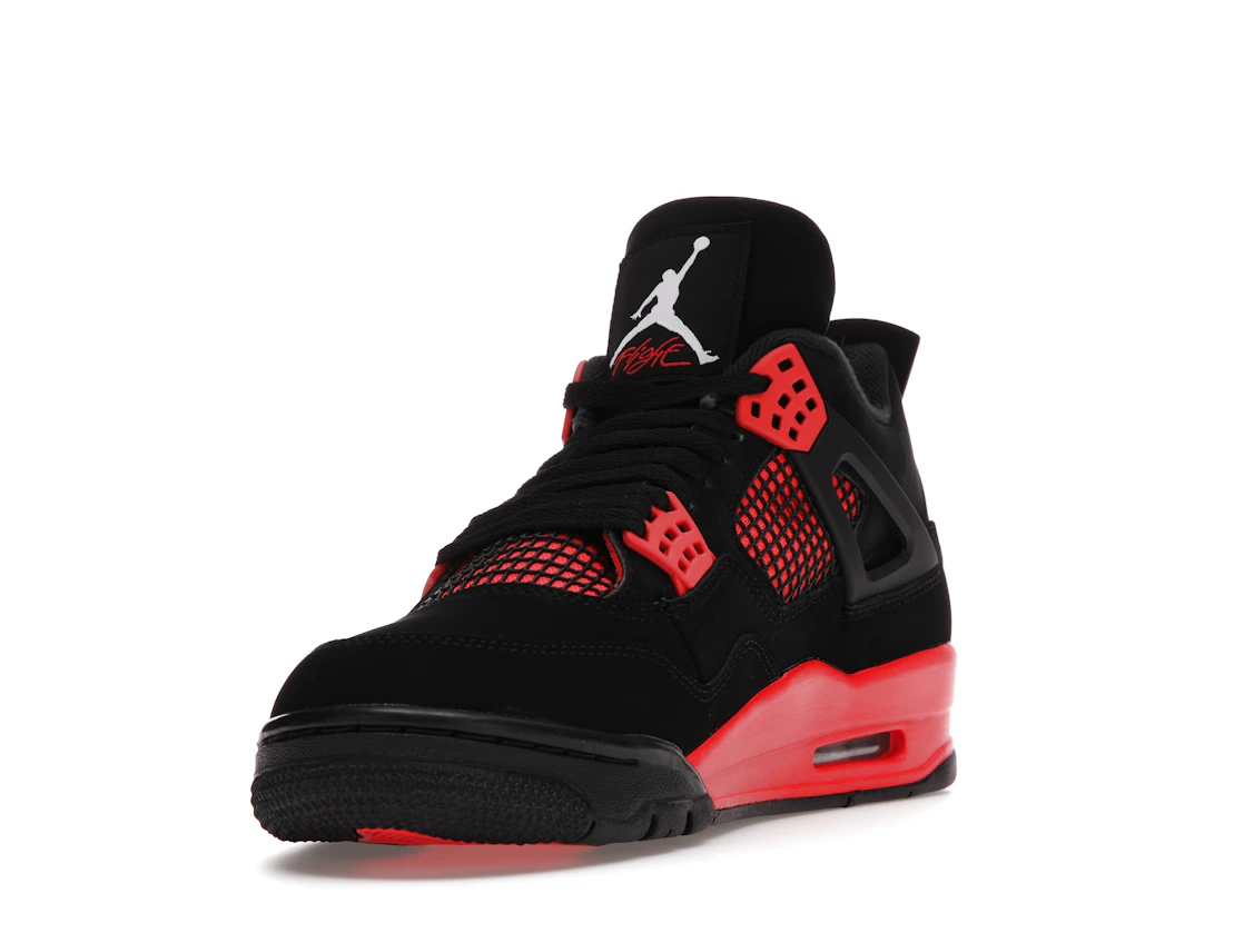 Vue 13 de Jordan 4 Retro Red Thunder