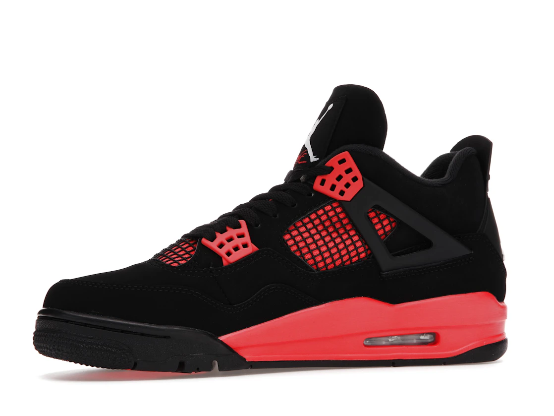 Vue 17 de Jordan 4 Retro Red Thunder