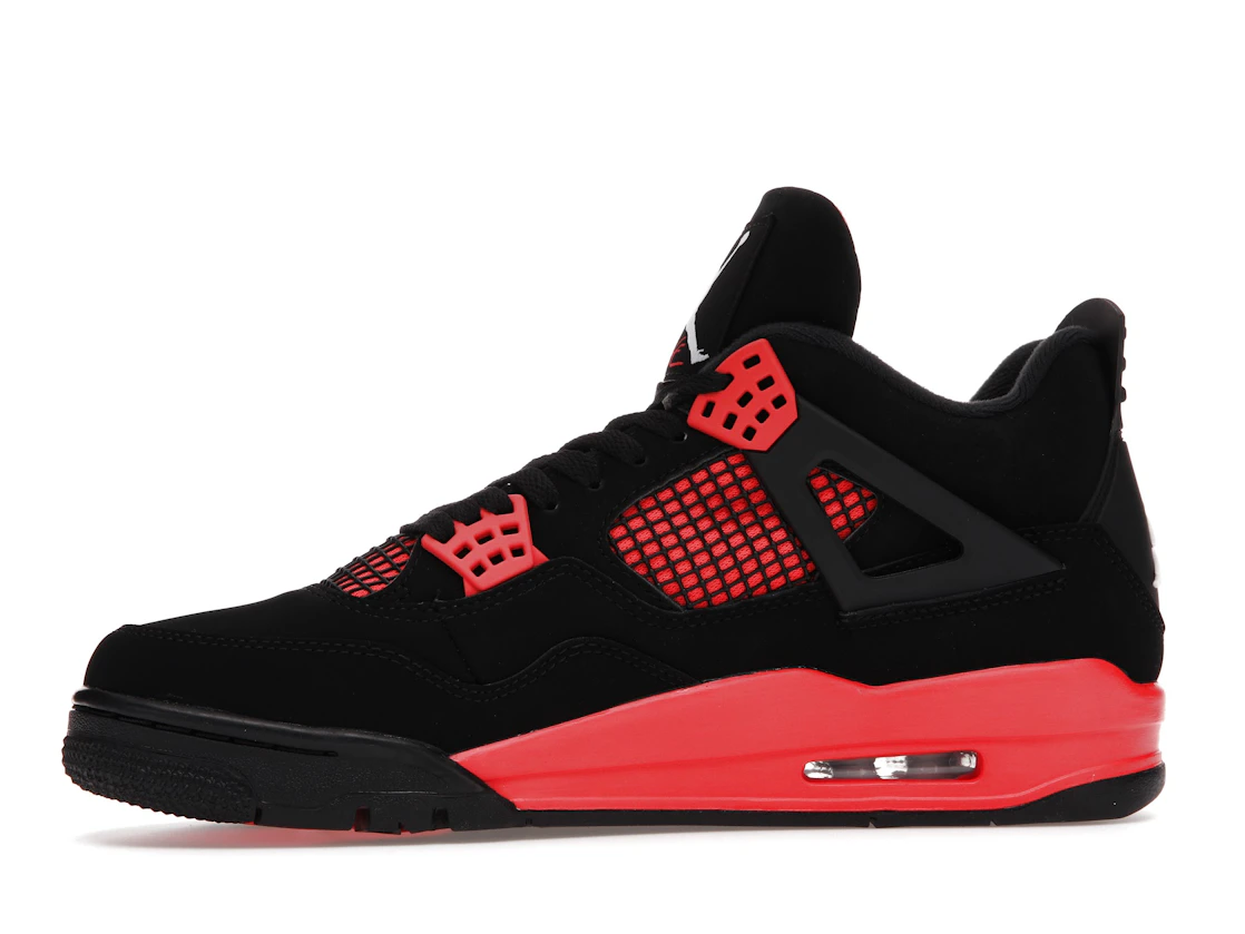 Vue 18 de Jordan 4 Retro Red Thunder