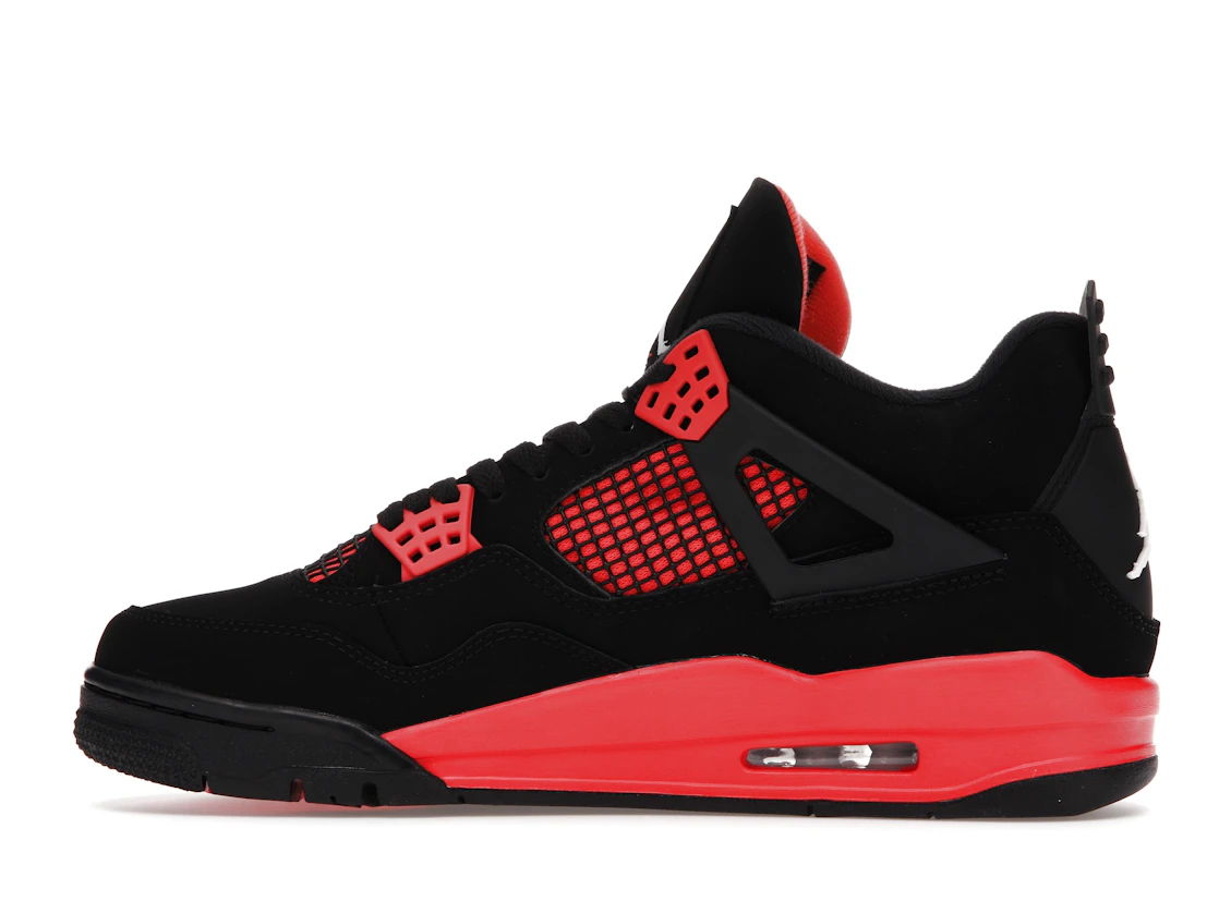 Vue 20 de Jordan 4 Retro Red Thunder