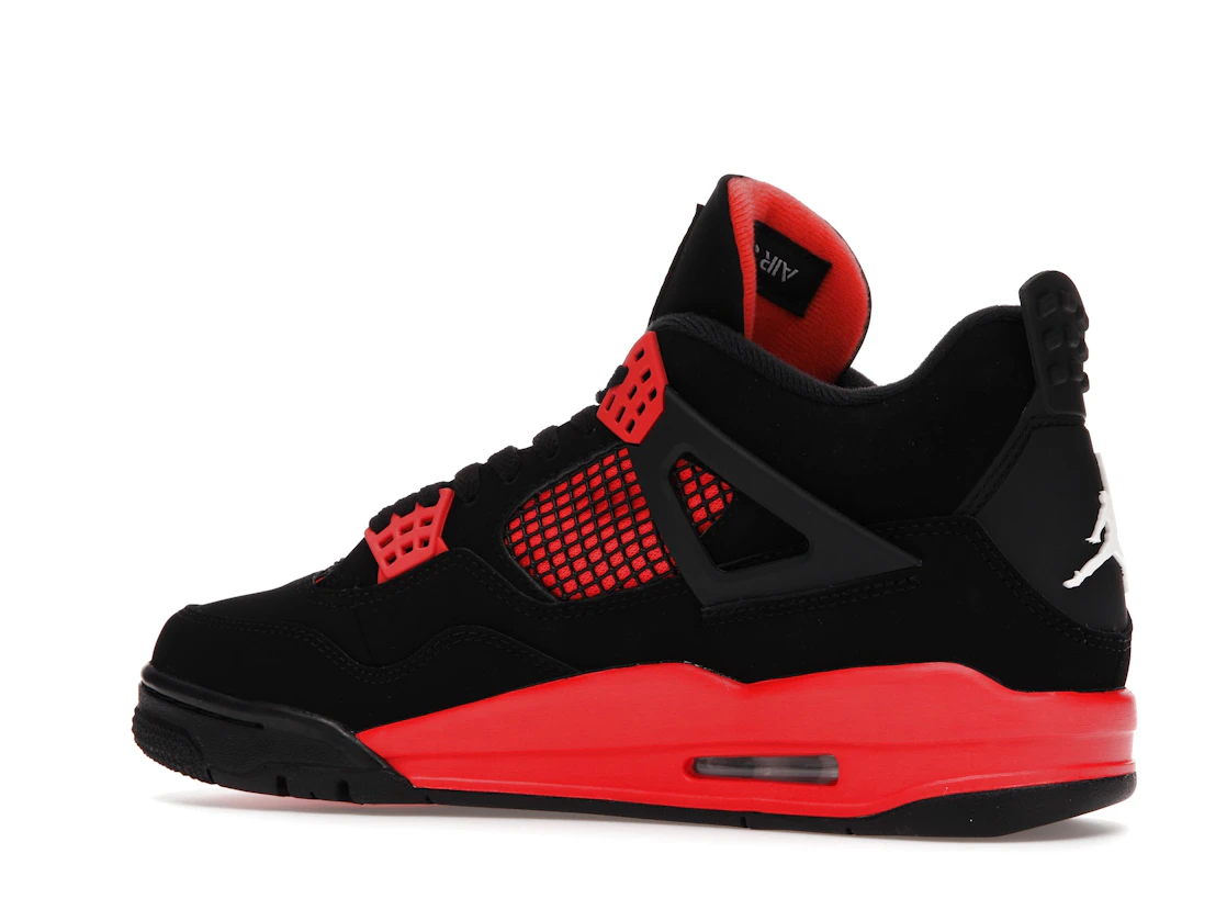 Vue 22 de Jordan 4 Retro Red Thunder