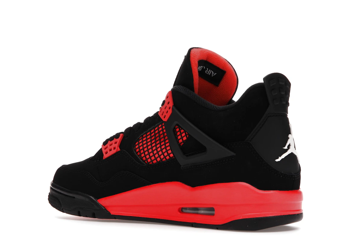 Vue 23 de Jordan 4 Retro Red Thunder