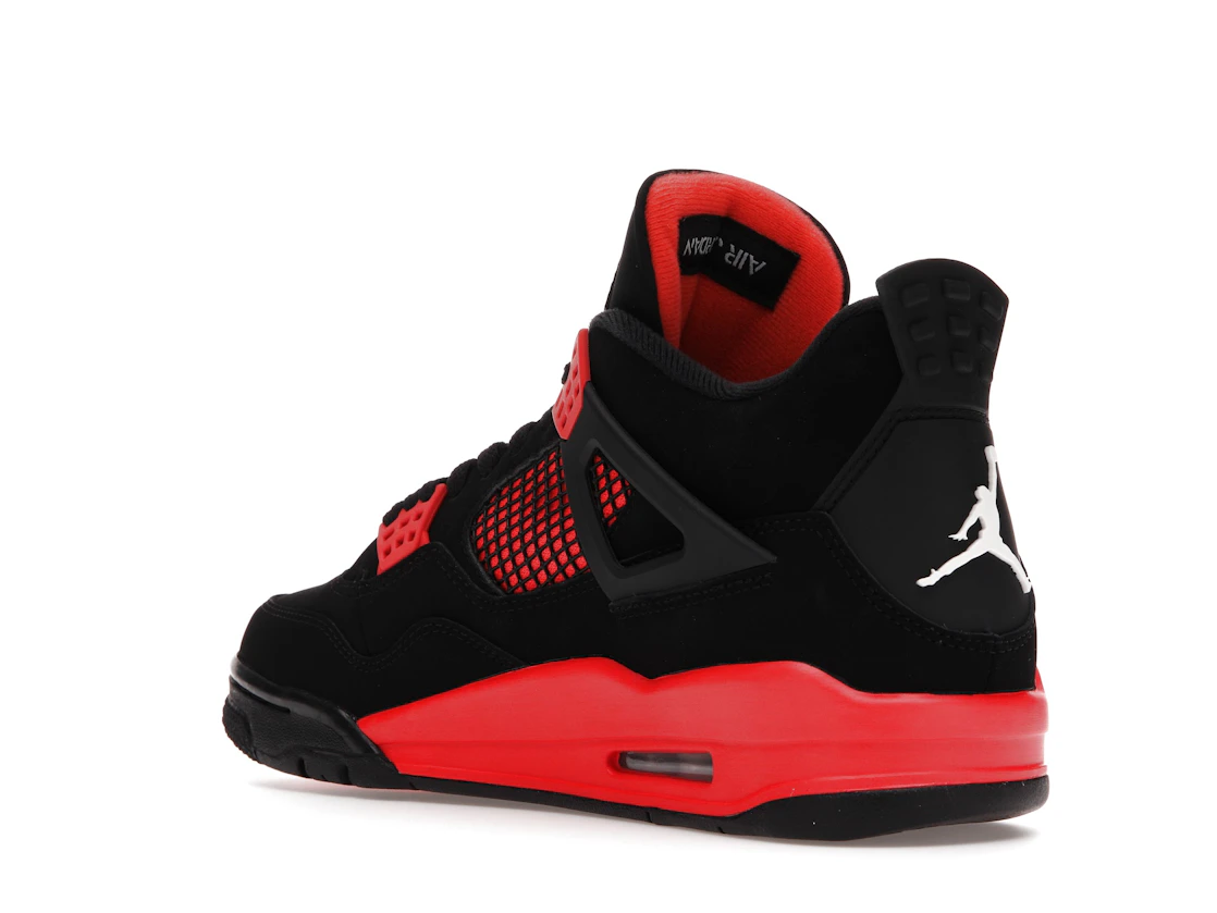 Vue 24 de Jordan 4 Retro Red Thunder