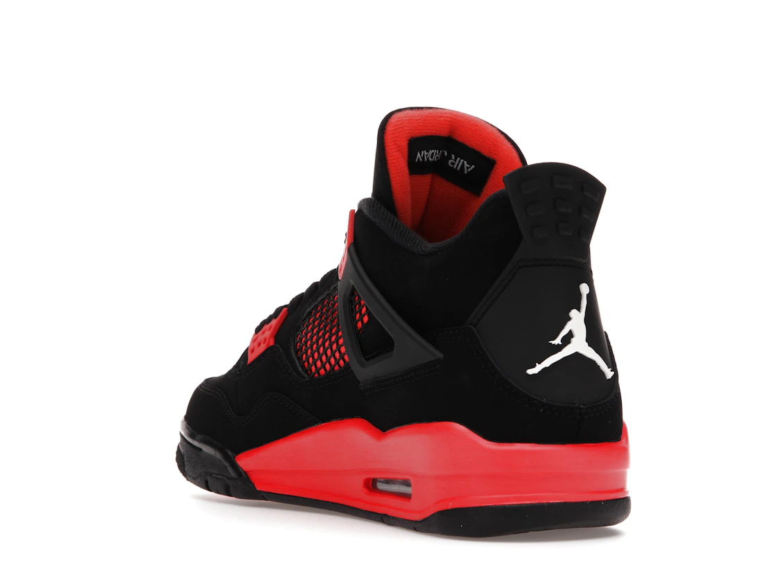 Vue 25 de Jordan 4 Retro Red Thunder