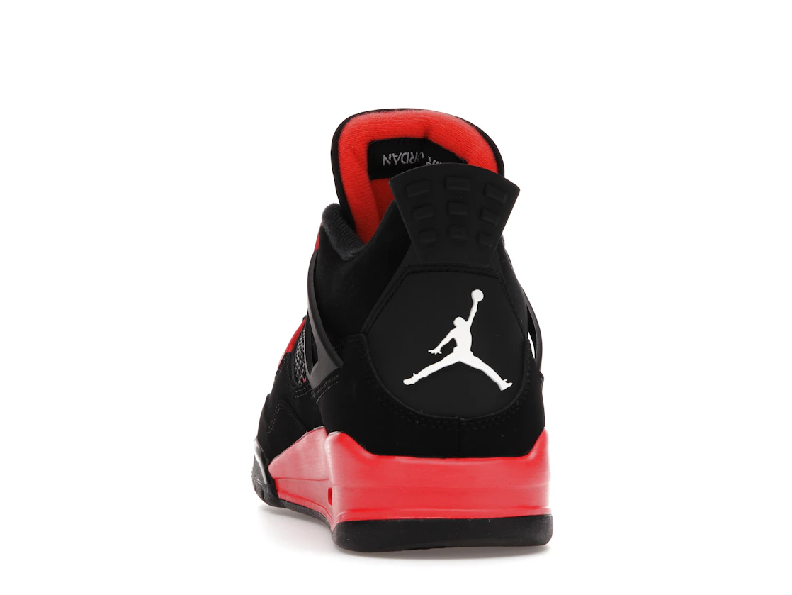 Vue 27 de Jordan 4 Retro Red Thunder