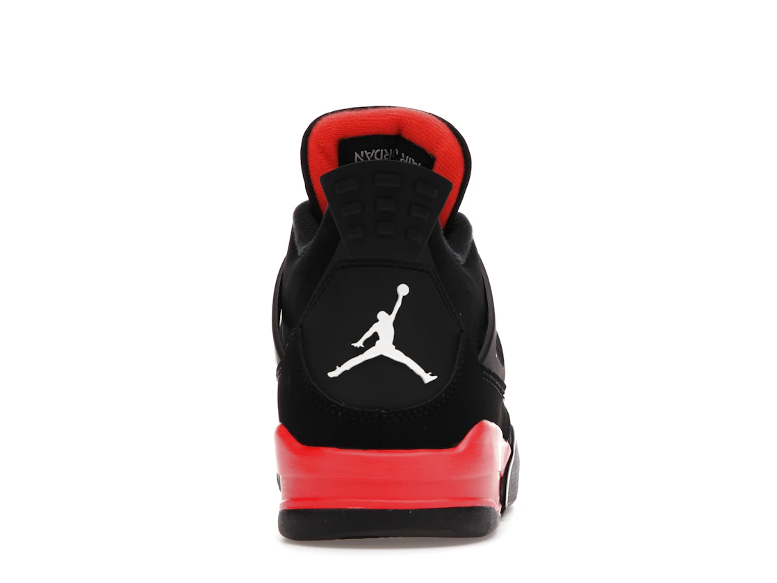 Vue 28 de Jordan 4 Retro Red Thunder