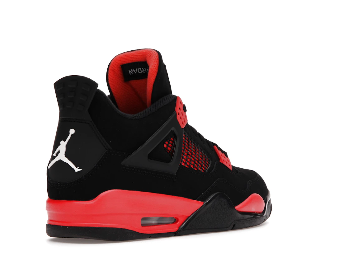 Vue 32 de Jordan 4 Retro Red Thunder