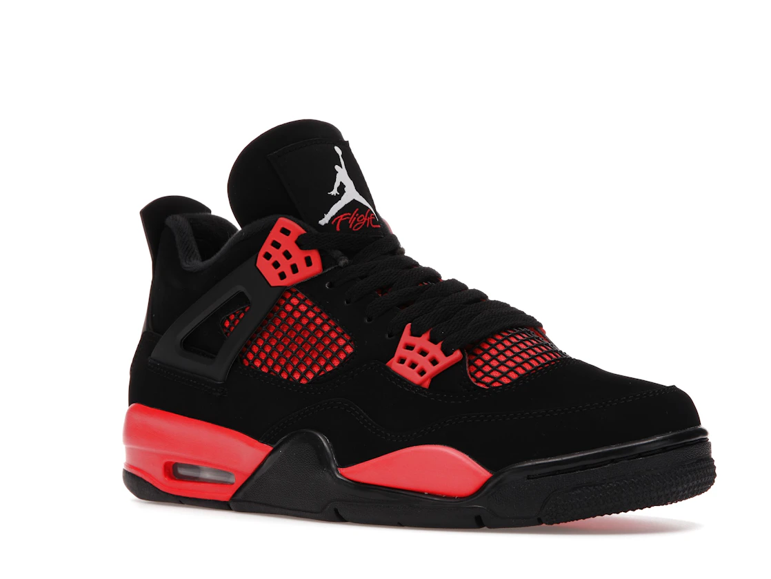 Vue 5 de Jordan 4 Retro Red Thunder