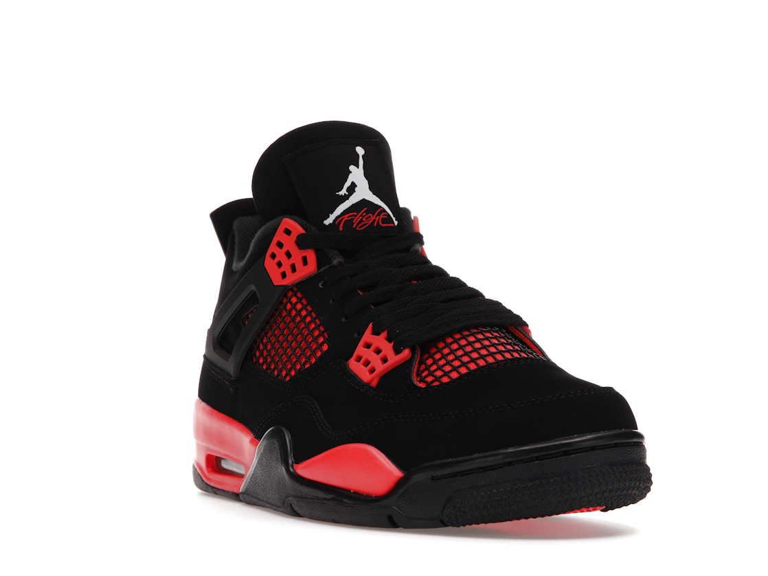 Vue 7 de Jordan 4 Retro Red Thunder
