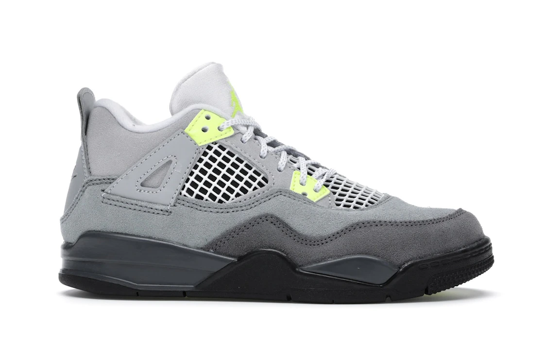 Vue 2 de Jordan 4 Retro SE 95 Neon (PS)