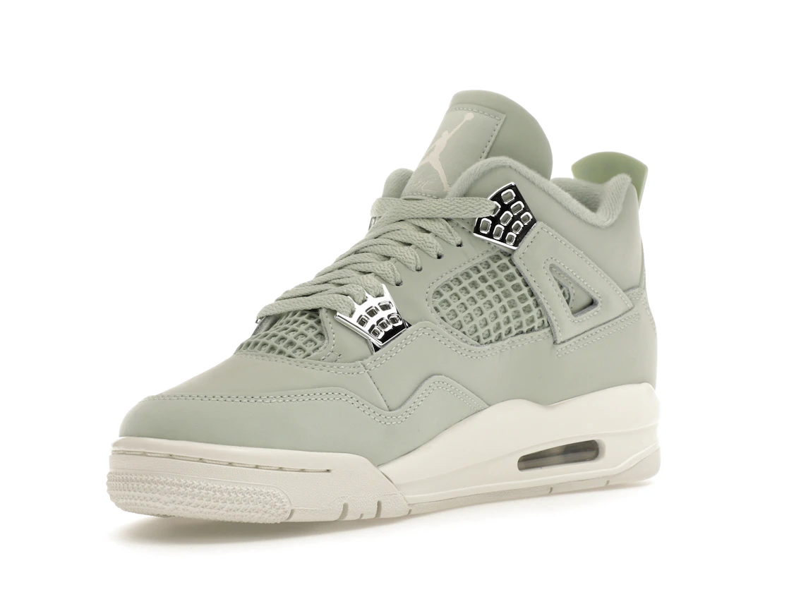 Vue 15 de Jordan 4 Retro Seafoam Sail 