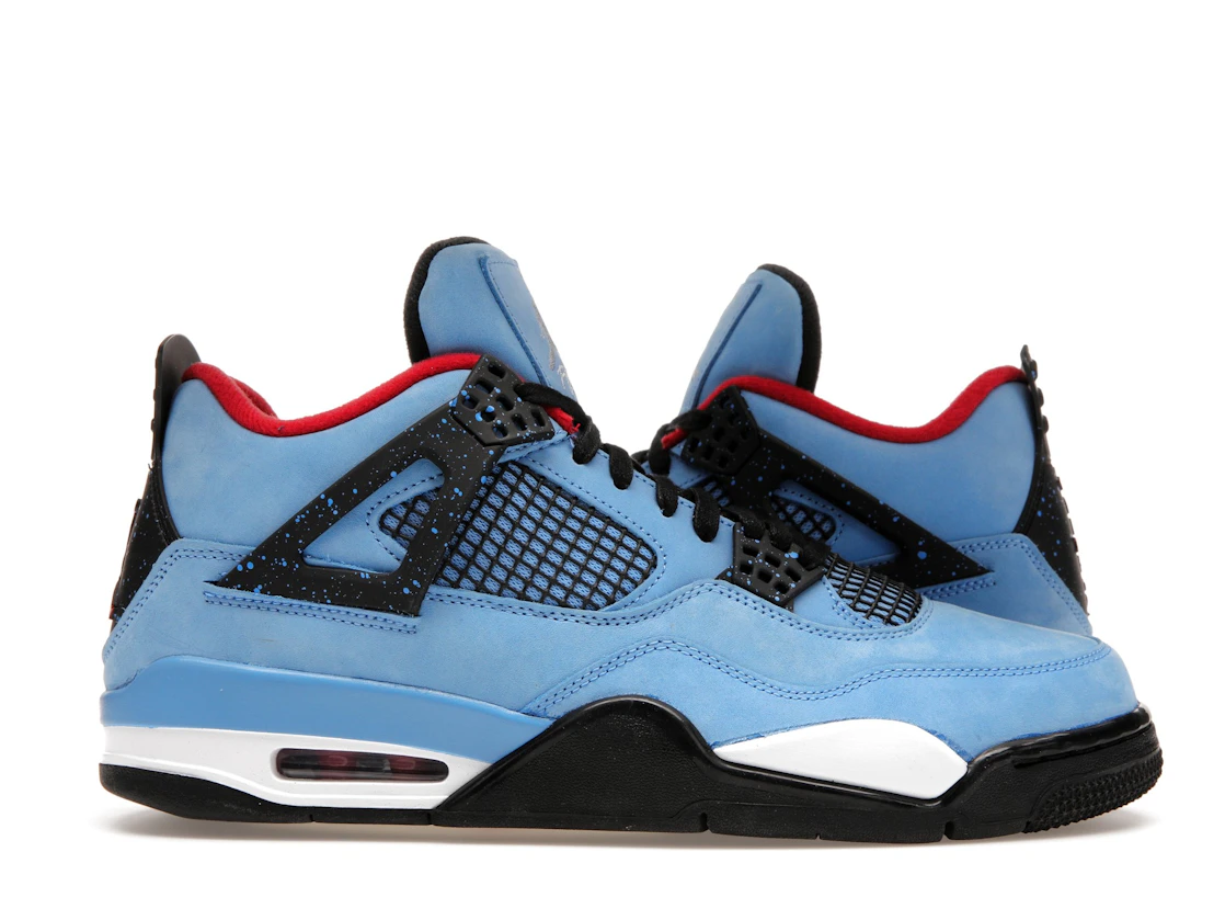 Vue 1 de Jordan 4 Retro Travis Scott Cactus Jack