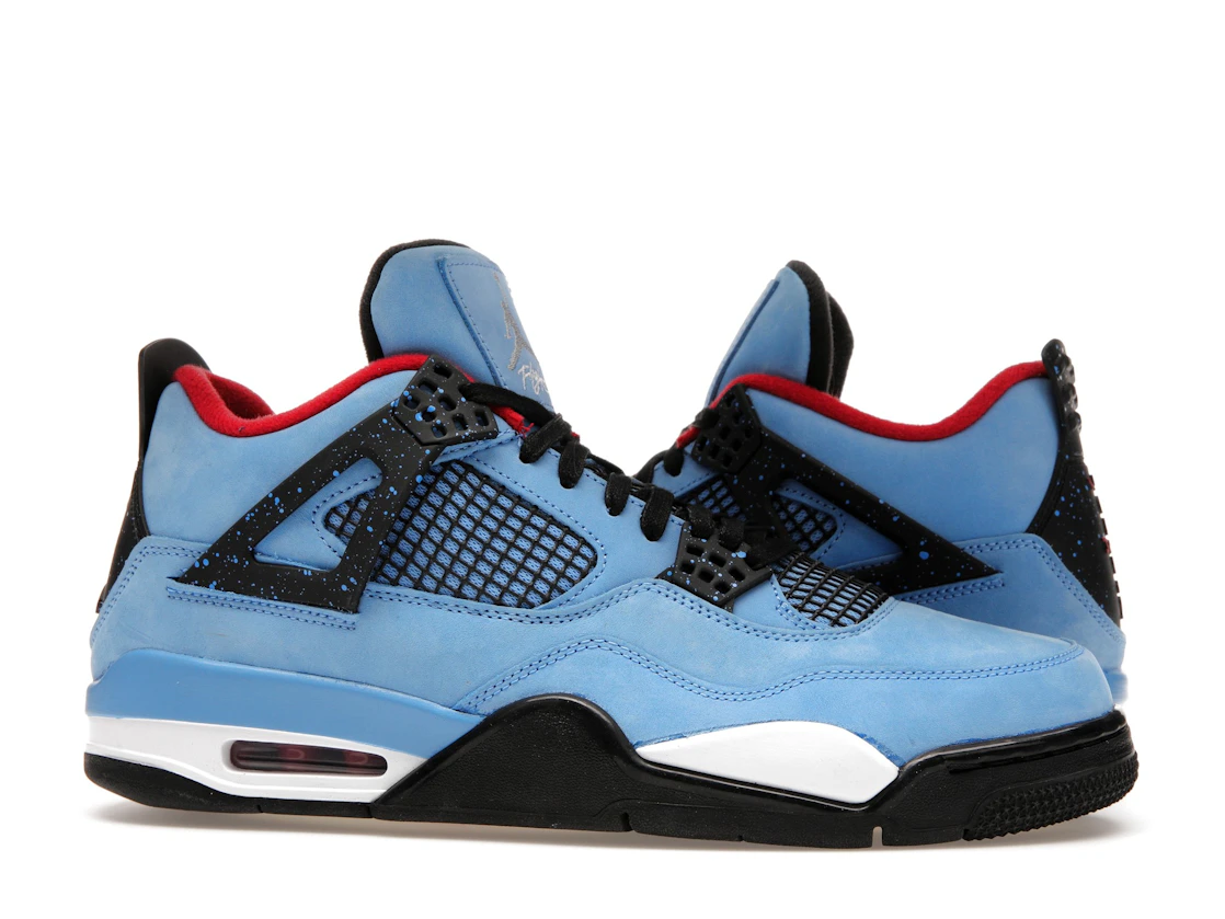Vue 2 de Jordan 4 Retro Travis Scott Cactus Jack