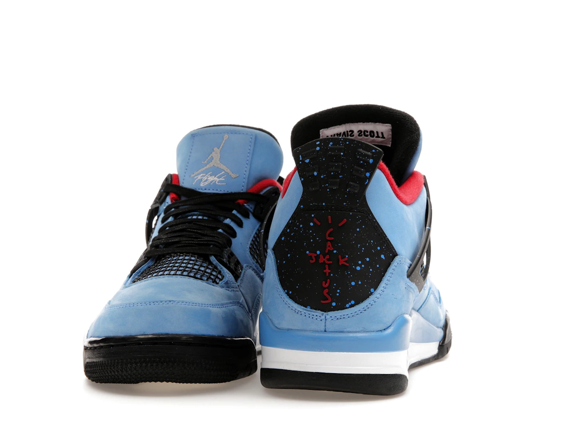 Vue 11 de Jordan 4 Retro Travis Scott Cactus Jack
