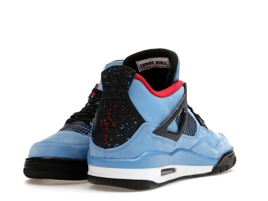 Vue 13 de Jordan 4 Retro Travis Scott Cactus Jack