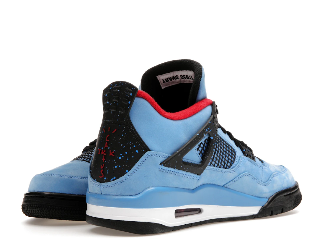 Vue 14 de Jordan 4 Retro Travis Scott Cactus Jack