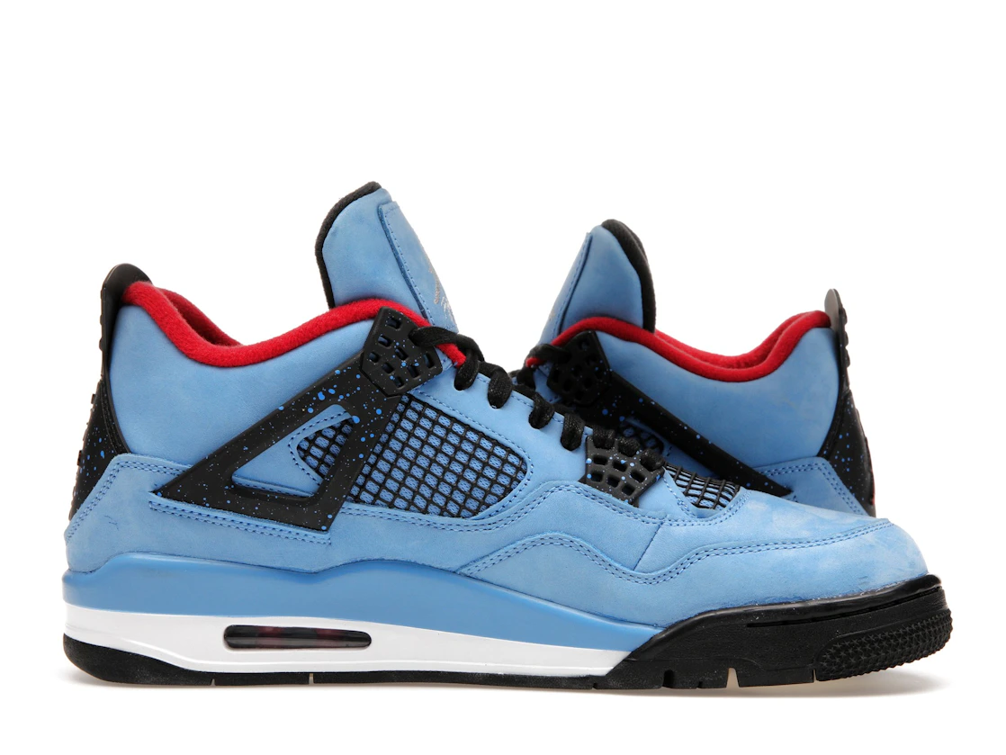 Vue 19 de Jordan 4 Retro Travis Scott Cactus Jack
