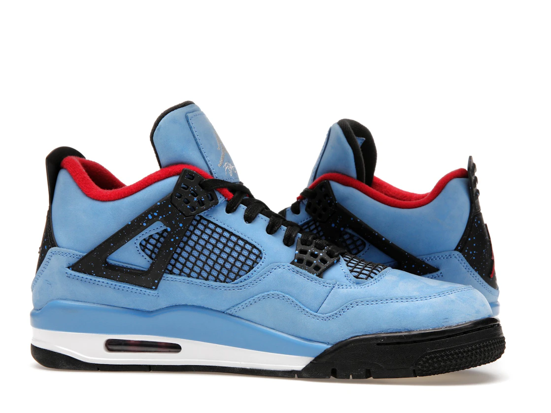 Vue 20 de Jordan 4 Retro Travis Scott Cactus Jack