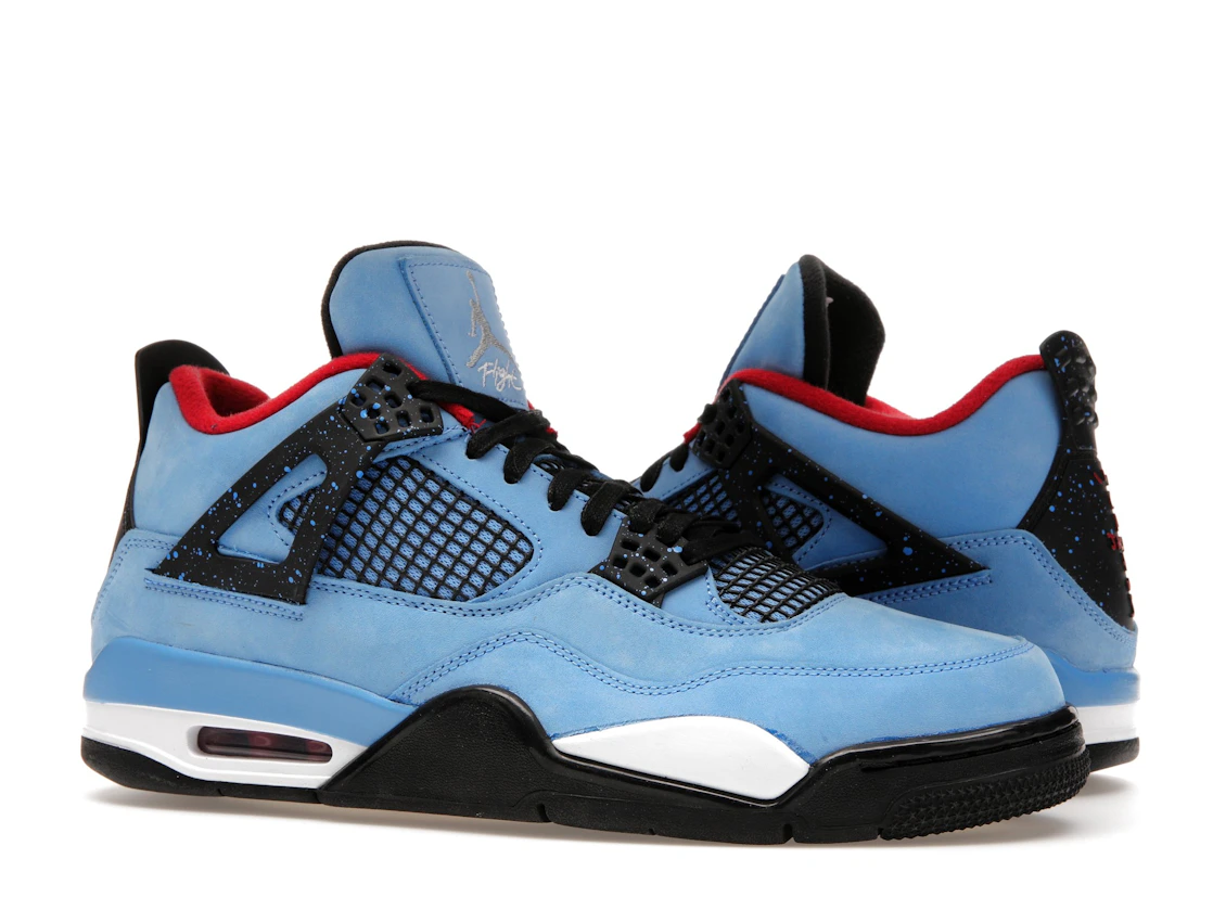 Vue 3 de Jordan 4 Retro Travis Scott Cactus Jack