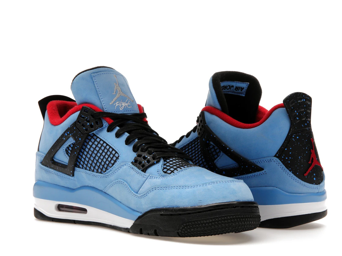 Vue 23 de Jordan 4 Retro Travis Scott Cactus Jack