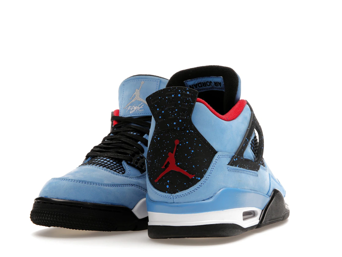 Vue 30 de Jordan 4 Retro Travis Scott Cactus Jack