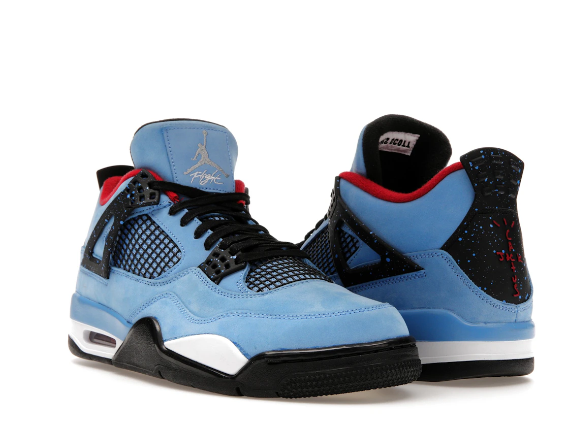 Vue 6 de Jordan 4 Retro Travis Scott Cactus Jack