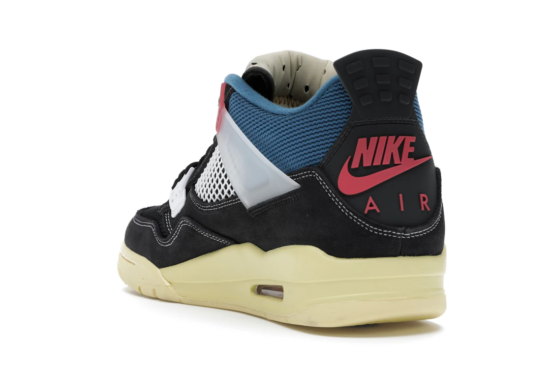 Vue 25 de Jordan 4 Retro Union Off Noir