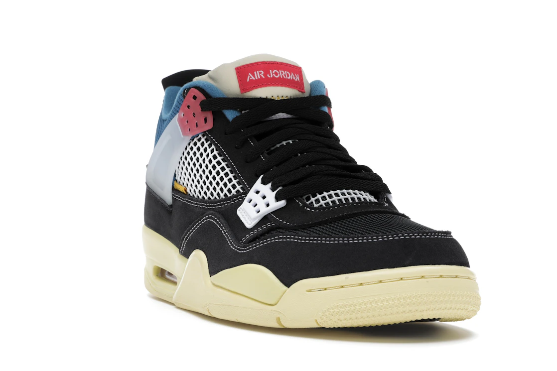 Vue 7 de Jordan 4 Retro Union Off Noir