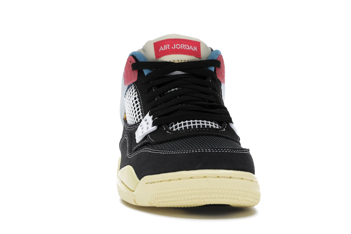 Vue 9 de Jordan 4 Retro Union Off Noir