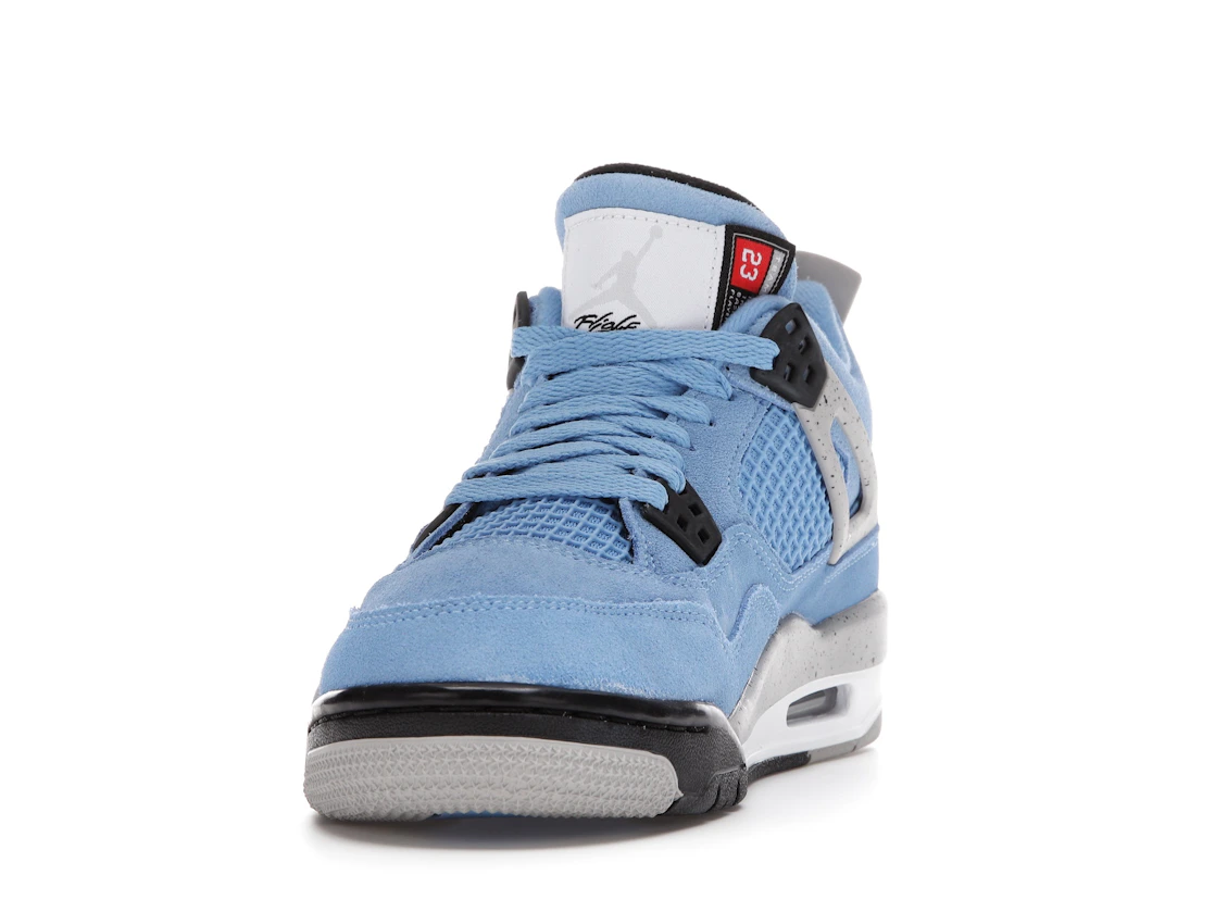 Vue 12 de Jordan 4 Retro University Blue (GS)