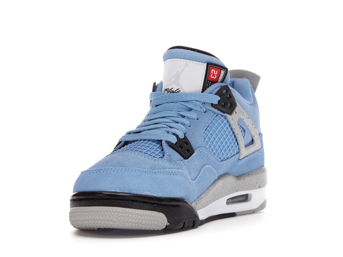 Vue 13 de Jordan 4 Retro University Blue (GS)