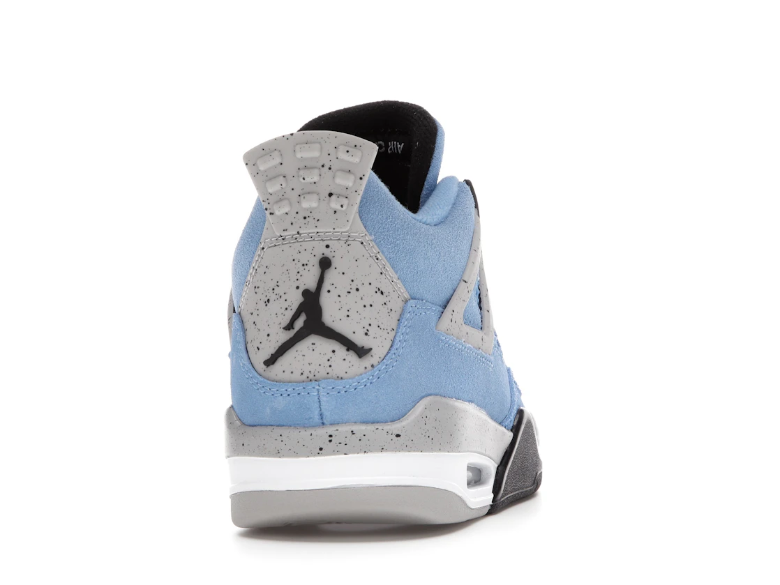 Vue 29 de Jordan 4 Retro University Blue (GS)