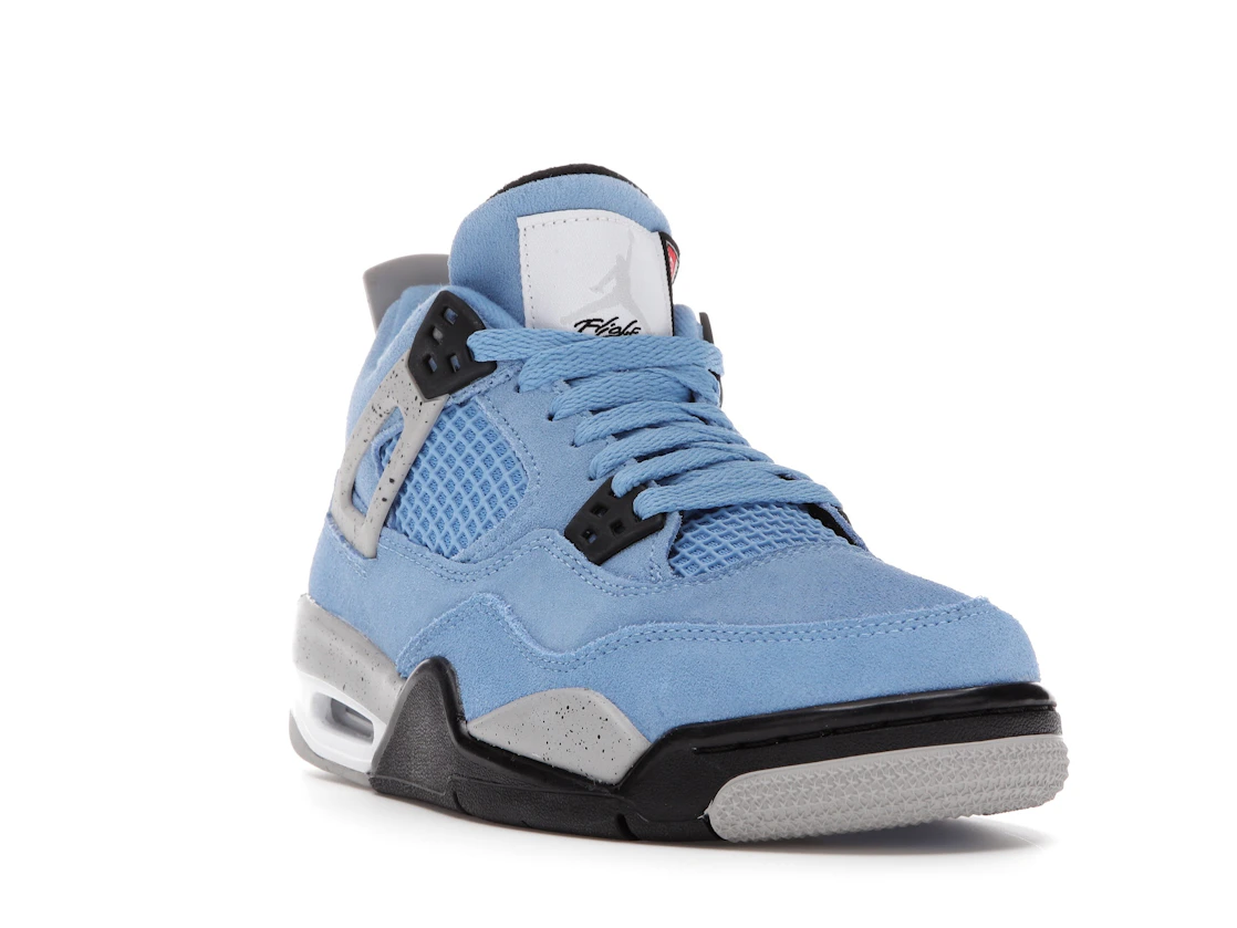 Vue 7 de Jordan 4 Retro University Blue (GS)
