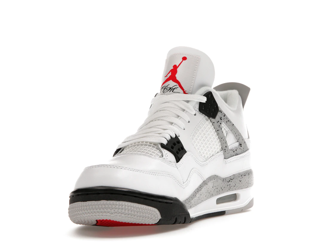 Vue 13 de Jordan 4 Retro White Cement (2016)