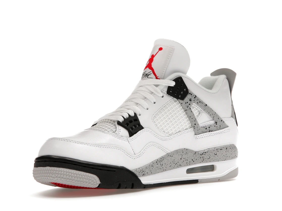 Vue 15 de Jordan 4 Retro White Cement (2016)