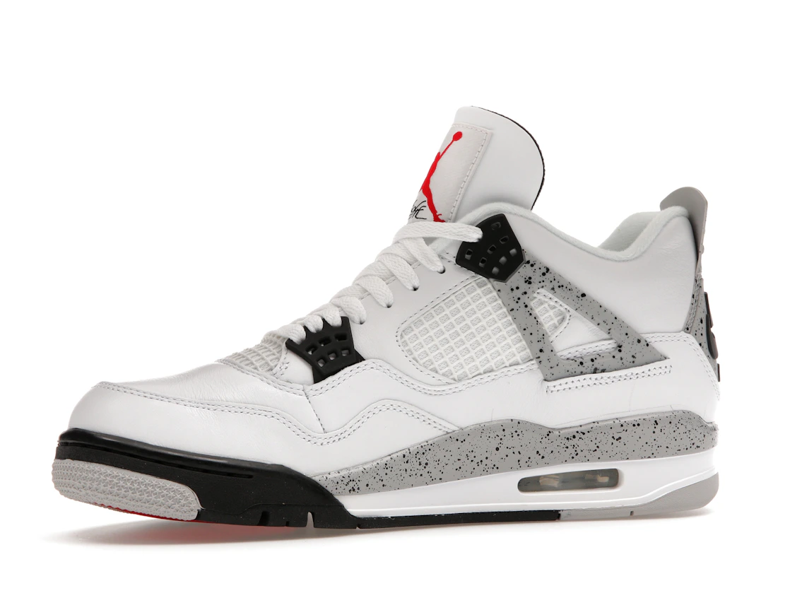 Vue 17 de Jordan 4 Retro White Cement (2016)