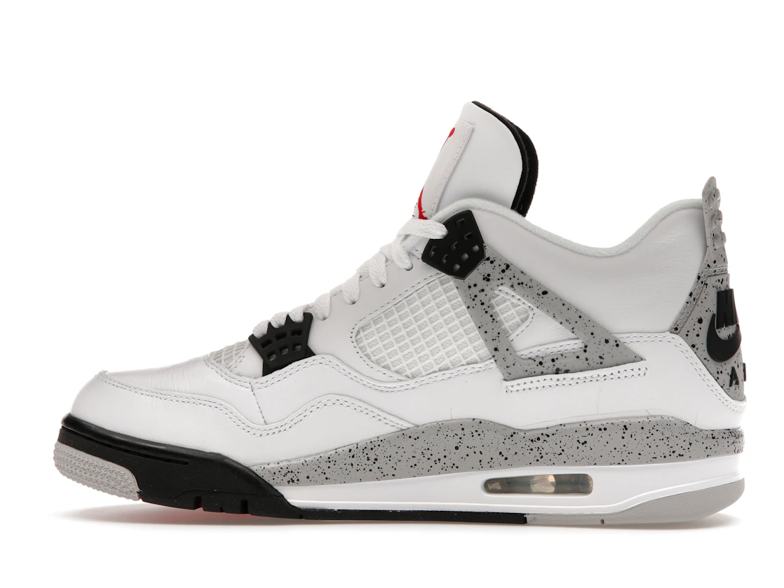 Vue 20 de Jordan 4 Retro White Cement (2016)